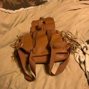 Leather purse/backpack